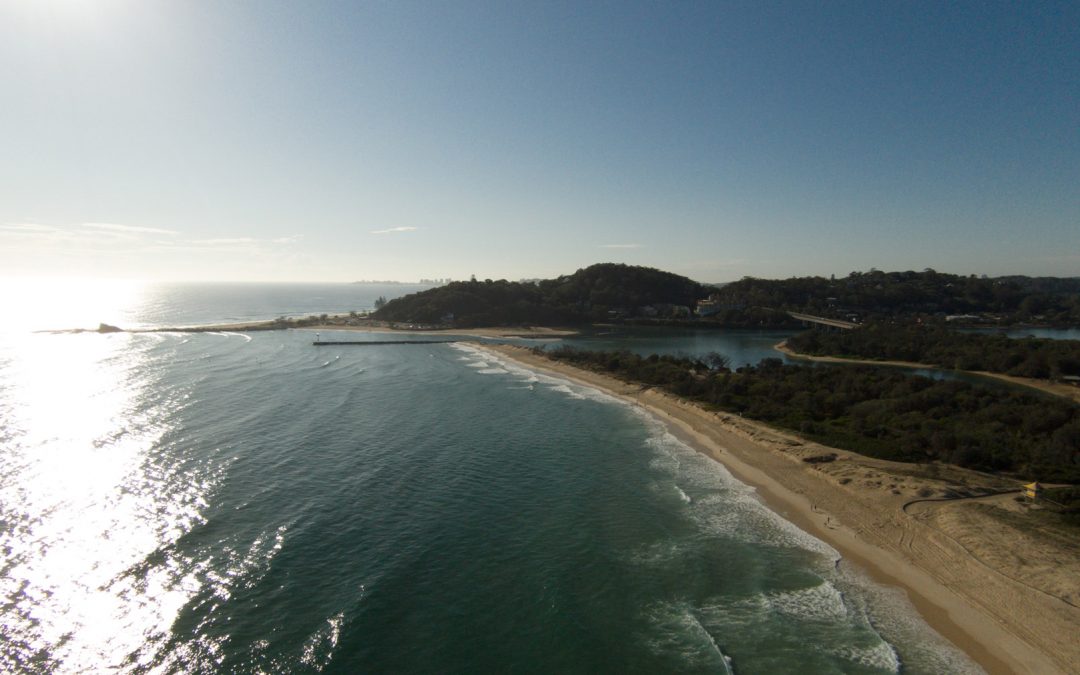 Swimming and Kayaking at Tallebudgera Creek