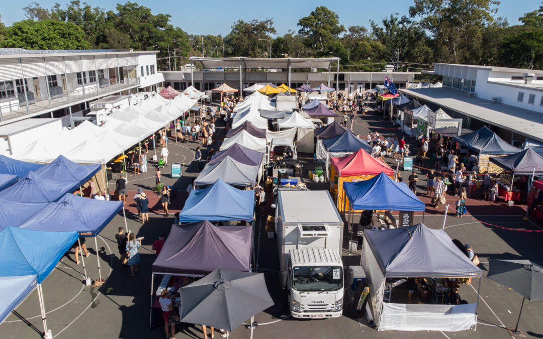 Saturday mornings at the farmers markets: the Palm Beach ritual